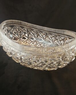 Oval glasskål
