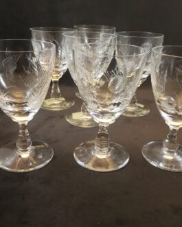 Syv hedvinsglas