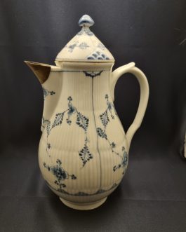 Antique shell painted jug