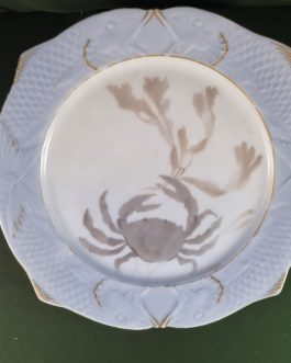 Tallerken i Det blå Fiskestel